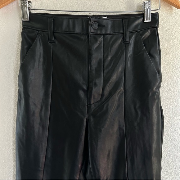 Abercrombie & Fitch | Ultra High Rise Skinny Faux Leather Pants - Picture 6 of 14
